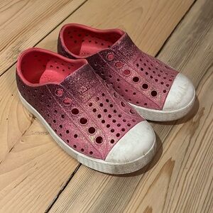 Native sparkly shoes